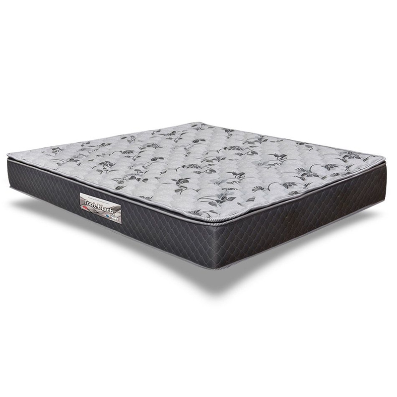 Colchão Herval Espuma Ortopédica Fort Black D60 Queen 158x198x022cm