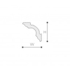 Rodateto Gart A2 Nomastyl 4,5x5cm - Barra 2m