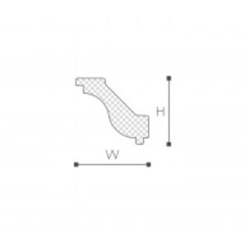 Rodateto Gart H Nomastyl 5x4cm - Barra 2m