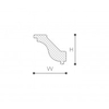 Rodateto Gart H Nomastyl 5x4cm - Barra 2m