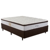 Colchão + Cama Box Herval Edimburgo de Solteiro 88x188x64cm