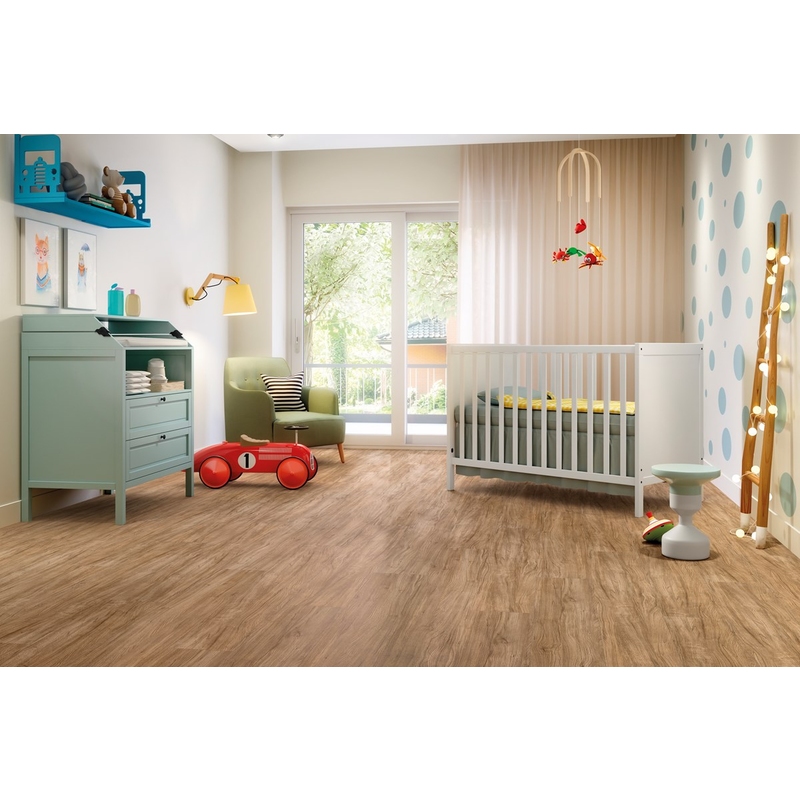 Piso Laminado Eucafloor Prime Colado 7mm x 19,7cm x 1,35m (m²) Valência