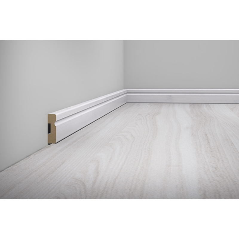 Rodapé Eucafloor MDF Linha Estilo 15mm x 05cm x 2,40m - Barra