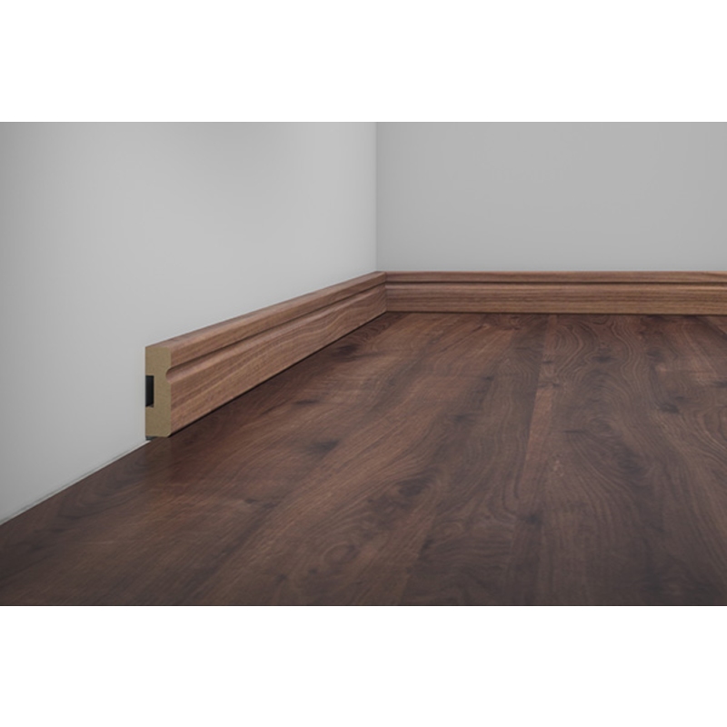 Rodapé Eucafloor MDF Linha Estilo 15mm x 05cm x 2,40m - Barra