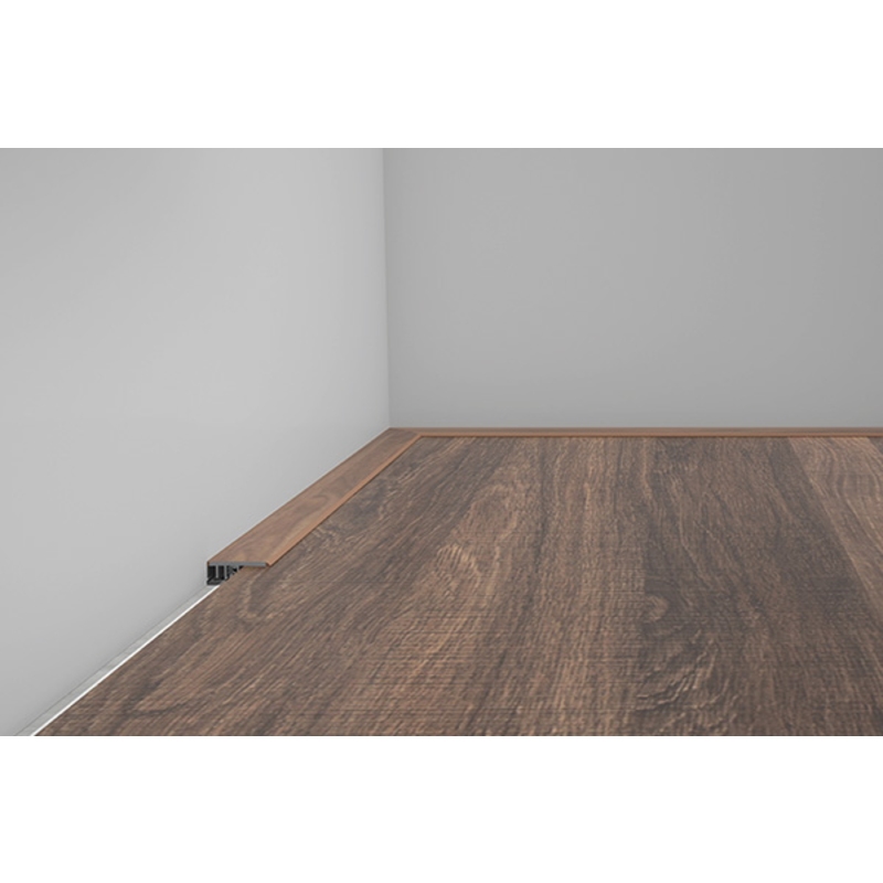 Perfil Eucafloor Tecno Piso Parede PP 180mm x 30mm x 10mm (Barra)