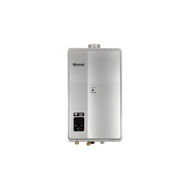 Aquecedor de Água a Gás Digital Rinnai E33 E331 FEHBG Prata 32,5 Litros