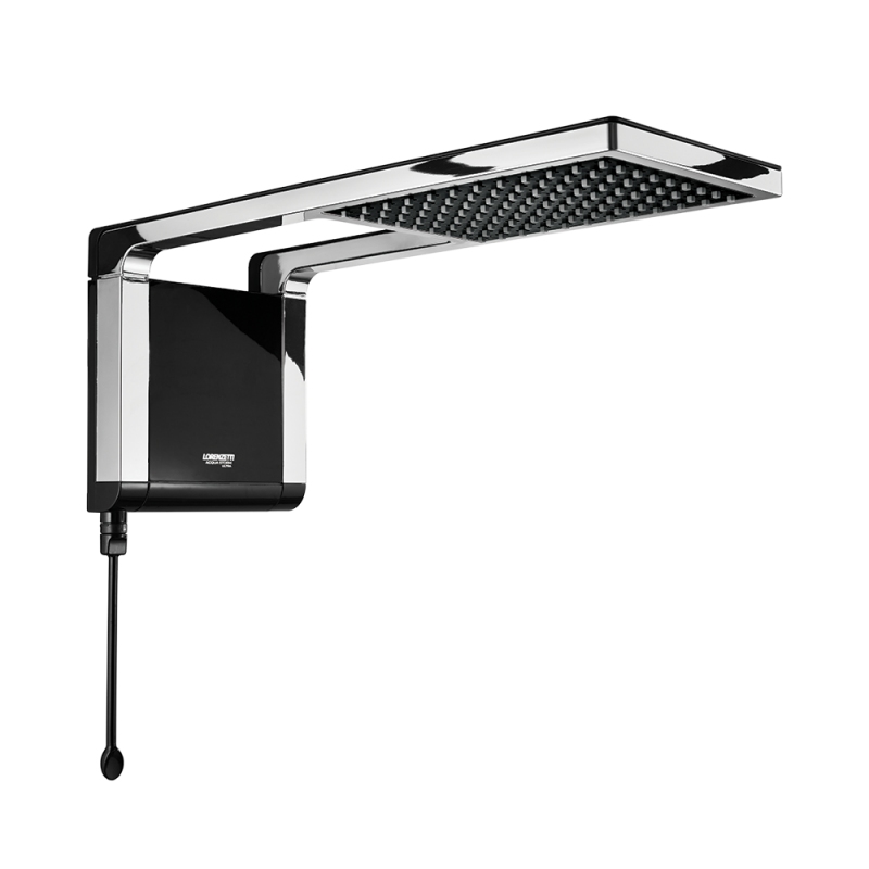 Chuveiro Lorenzetti Acqua Storm Ultra Preto e Cromado 220V 7800W