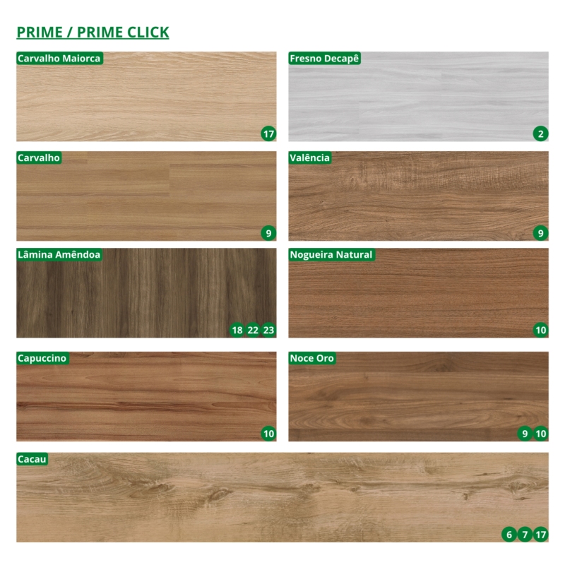 Perfil Eucafloor Tecno Piso Parede PP 180mm x 30mm x 10mm (Barra)