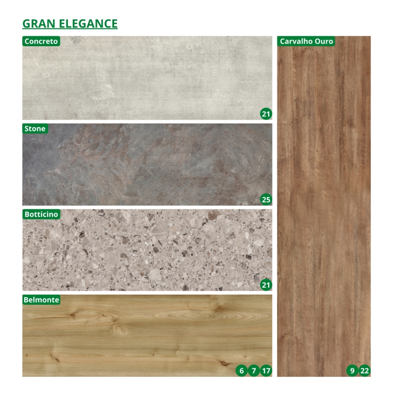 Perfil Eucafloor Tecno Piso Parede PP 180mm x 30mm x 10mm (Barra)
