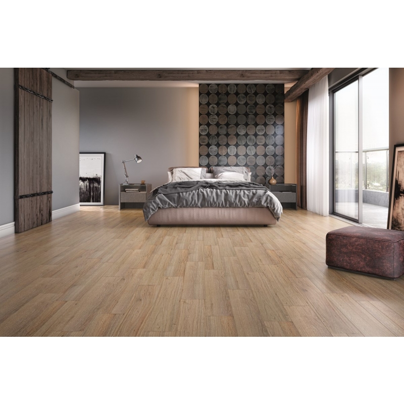 Piso Vinílico Eucafloor LVT Basic 2mm x 1.229 x 238 mm (m²) Kansas