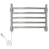 Toalheiro Elétrico Seccare Decorato Curvo Inox Polido 55W
