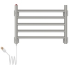 Toalheiro Elétrico Seccare Decorato Reto Inox Polido 55W