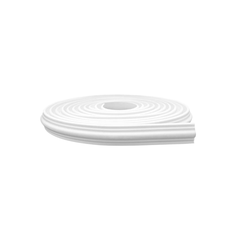 Rodameio Teck E.V.A Autocolante Branco TKARM38 3,8cm (Caixa com 5 m/l)
