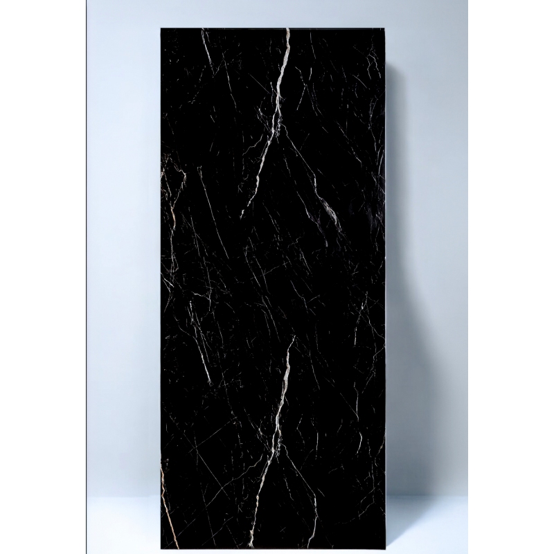 Placa Vinílica Graddus Marmorizada Nero 3mmx2750x1200