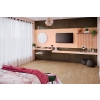 Piso Laminado Eucafloor New Evidence Click 7mm x 29cm x 1,357m (m²) Moka